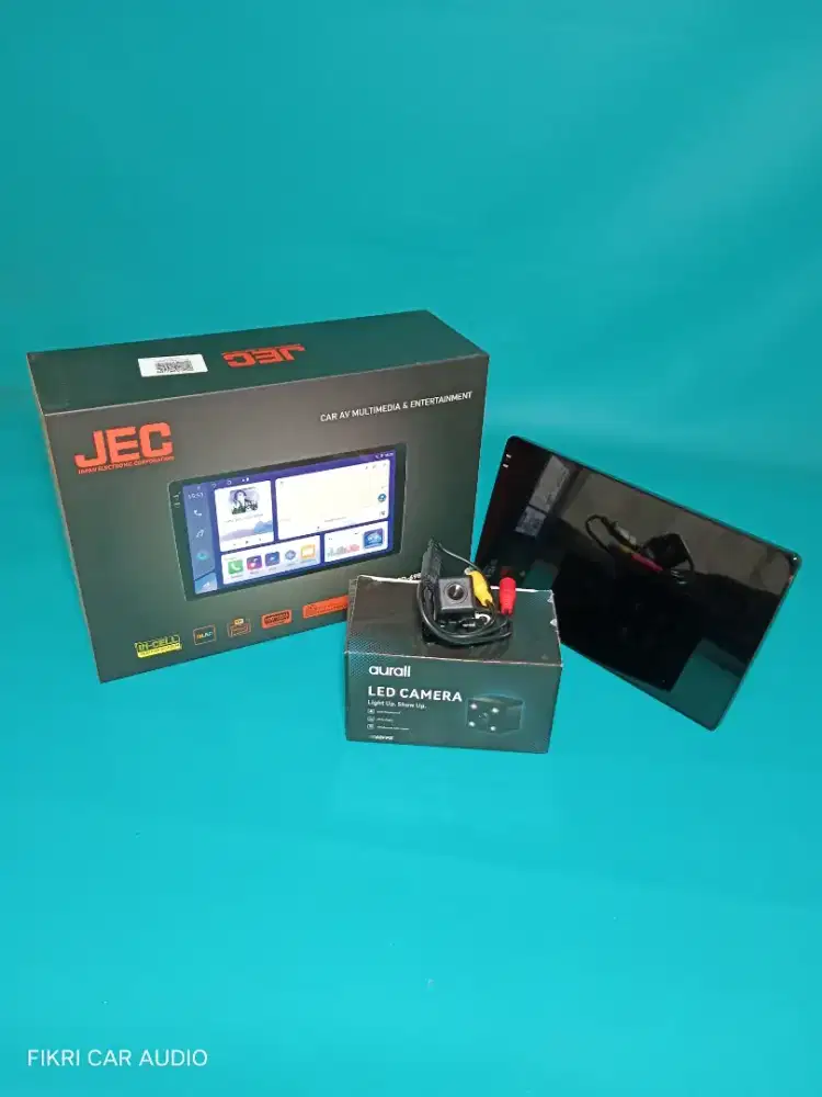 Head Unit Android JEC GD-6980 SHISHIO2 1K 9 4/64 QLED & Camera Parkir