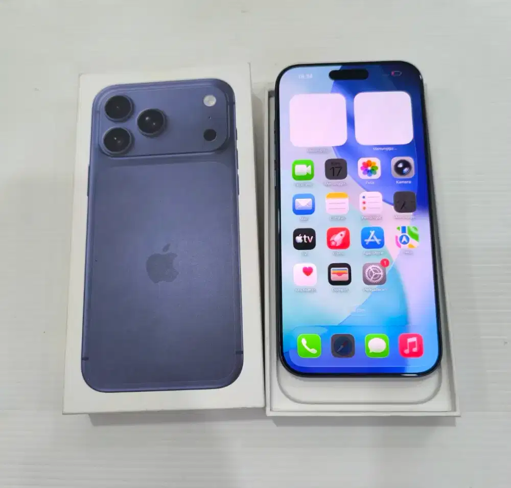 iphone 17 pro max 256gb ibox mulus fullset ori garansi panjang