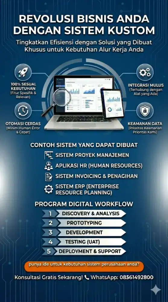 Jasa pembuatan website dan aplikasi