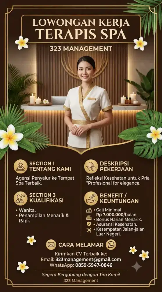 Loker Wanita SPA