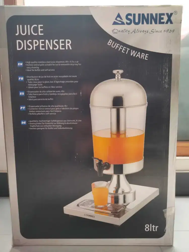 Single Juice Dispenser/Dispenser Jus (SUNNEX)