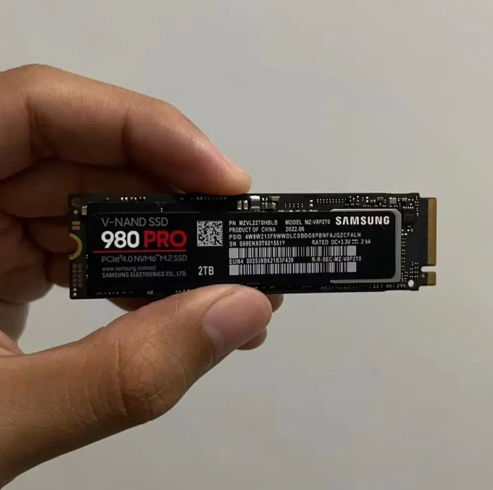 Ssd samsung 980 pro 2tb