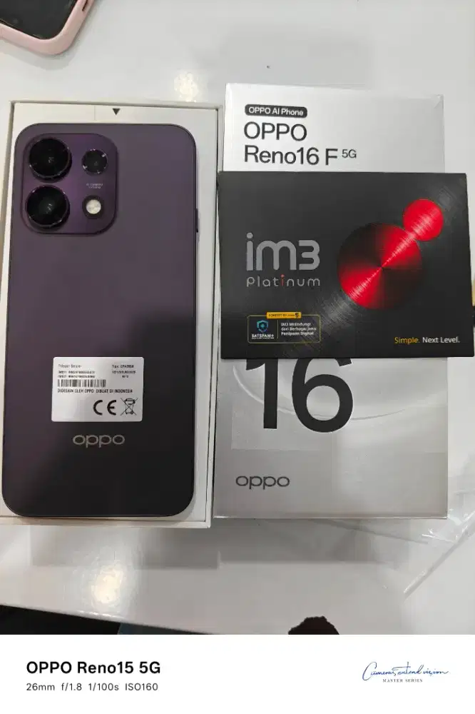 CHASBACK BESAR BESARAN DARI OPPO RENO 16F 8/256GB + BONUS MENARIK