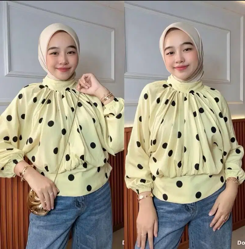 di cari host live streaming baju atasan celana kulot