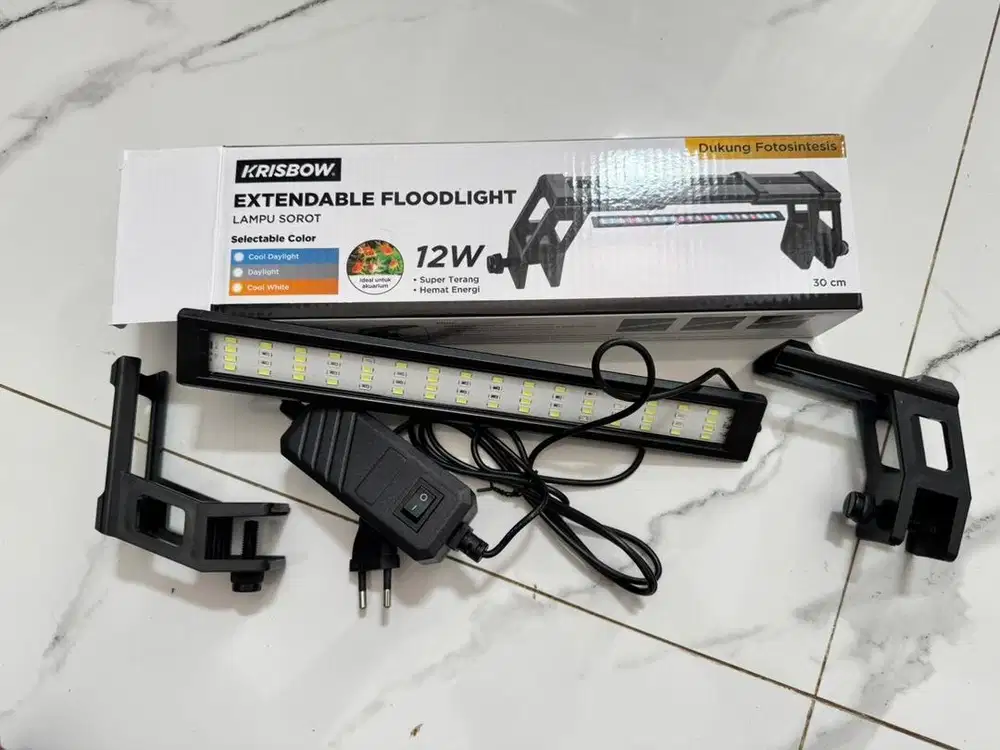 Lampu Akuarium Krisbow 12 W