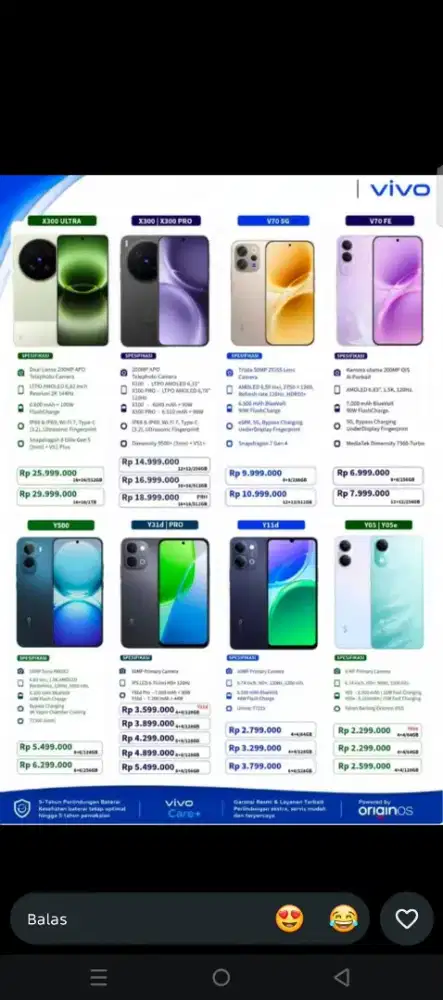 Ready all type handphone bisa cicilan guys