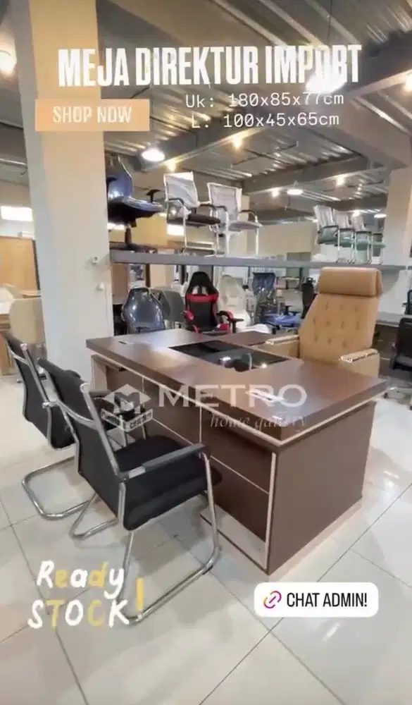 Meja konsul set dengan kursi