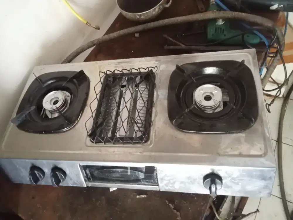Kompor gas Rinai+pemanggang