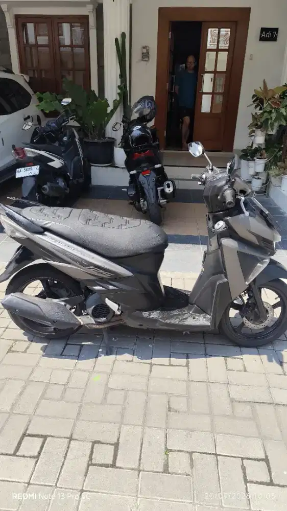 Dijual Mio Soul GT 125 Abu Dov Metalic (PlatAA)