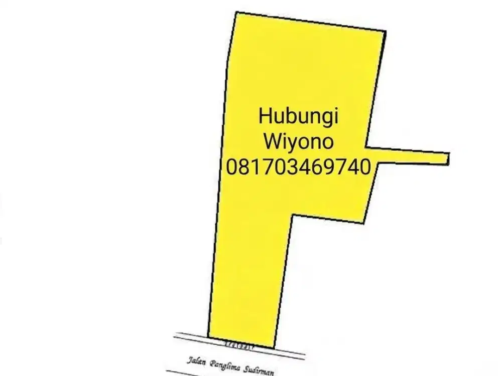 Tanah Bojonegoro Tengah Kota Cocok Buat Rumah Sakit Hotel Showroom