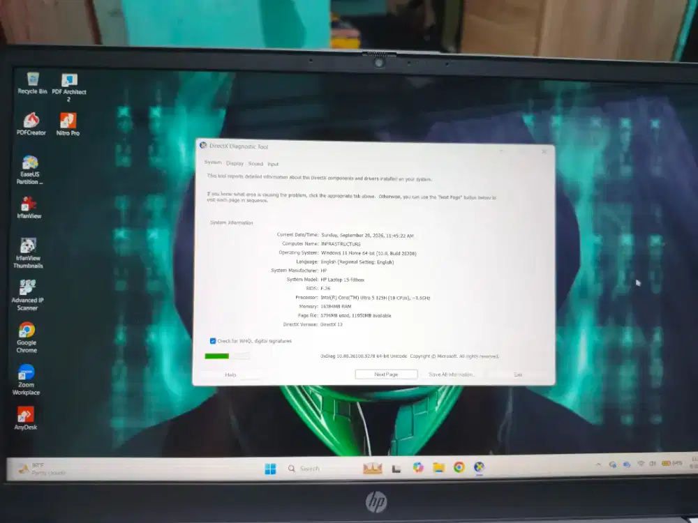 latop hp intel core 5 ultra