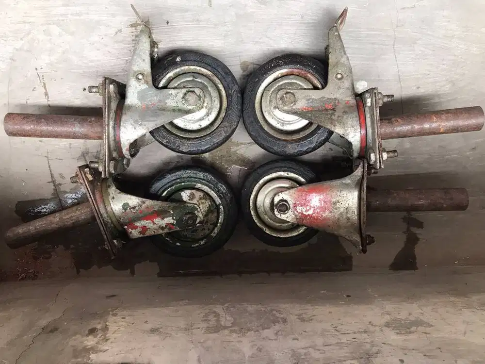 RODA CASTER / RODA TROLI INDUSTRI – BEKAS