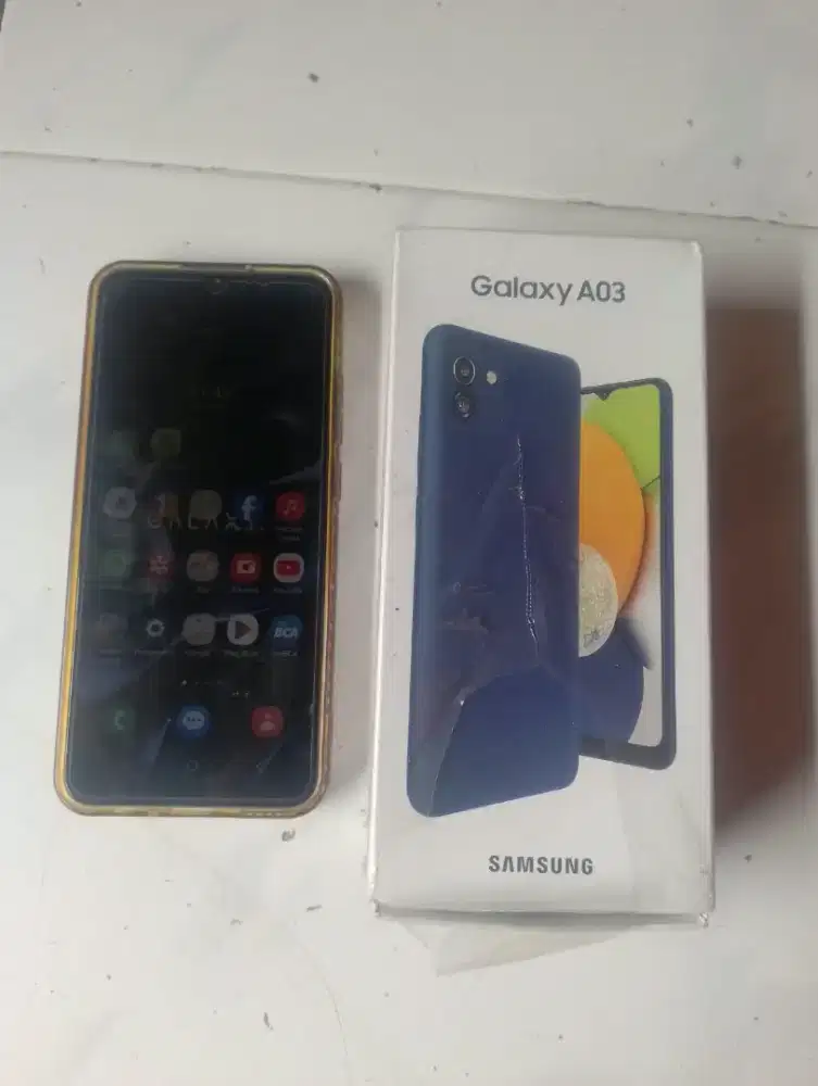 Hp Samsung a03 second/bekas