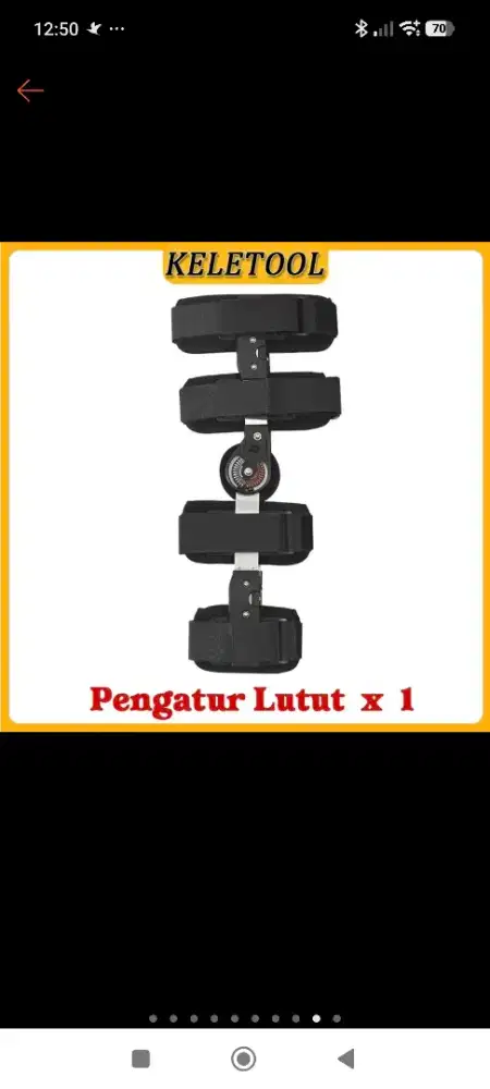 Locking Knee Brace