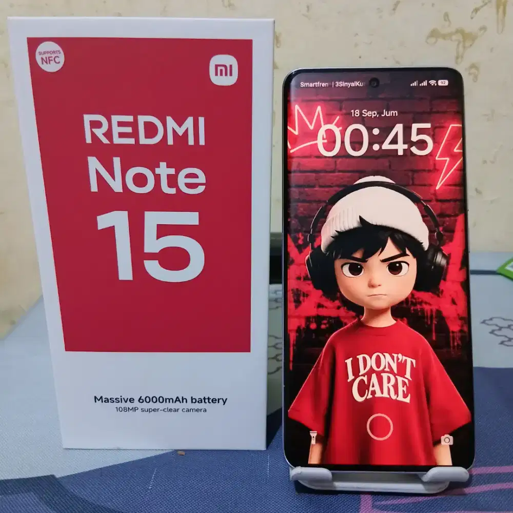 Redmi Note 15 4G 8/256 Fullset Lengkap