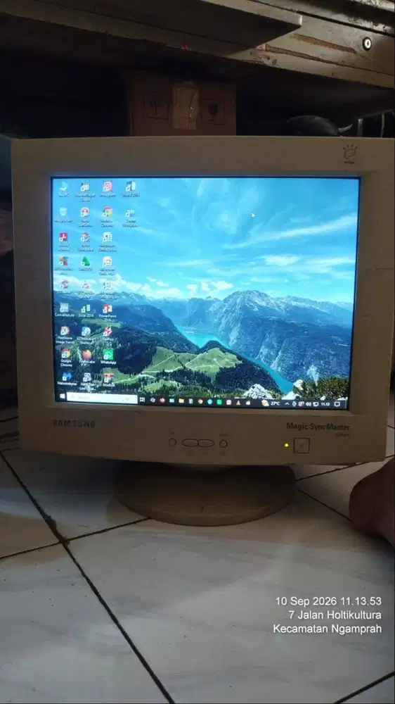 ️ Monitor Tabung Samsung Magic SyncMaster (CRT) Bekas