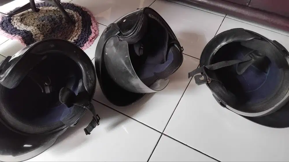 3 helm honda original