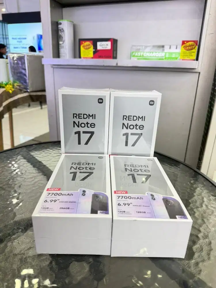 REDMI NOTE 17 6+6/128gb READY STOCK DISKON 300rb