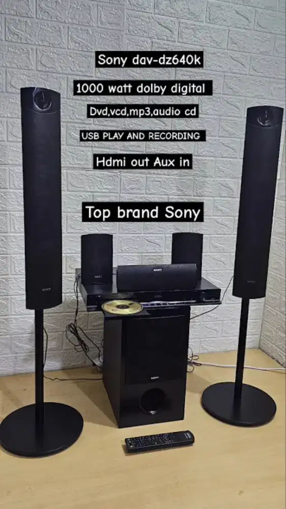 Home teather sony