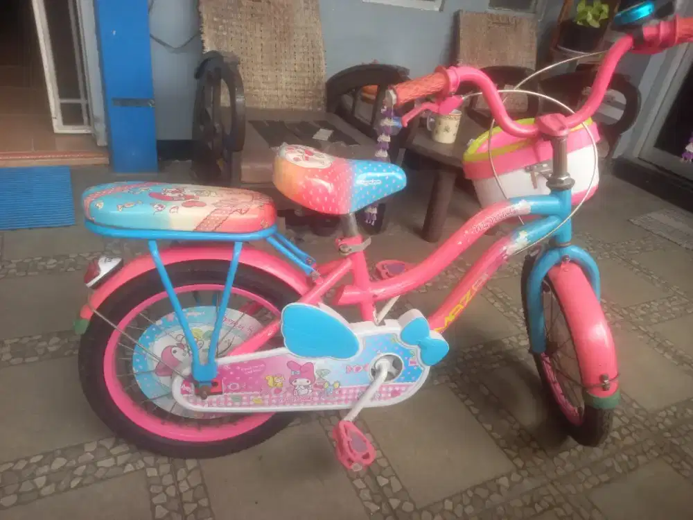 Sepeda mini 16 inch second masih bagus