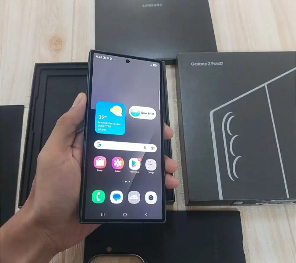SAMSUNG Z FOLD 7 5G RAM 16/1 TB SEIN NORMAL FULLSHET SIAP PAKAI