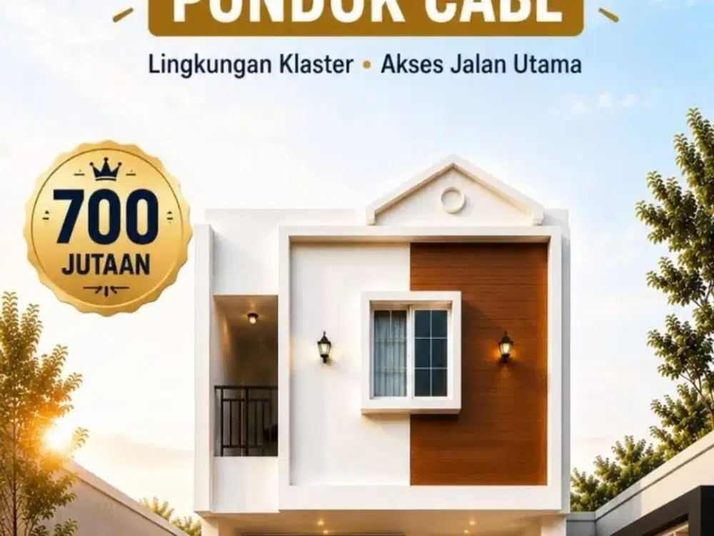 Jual Rumah di Pondok Cabe Cinangka Semi Furnised