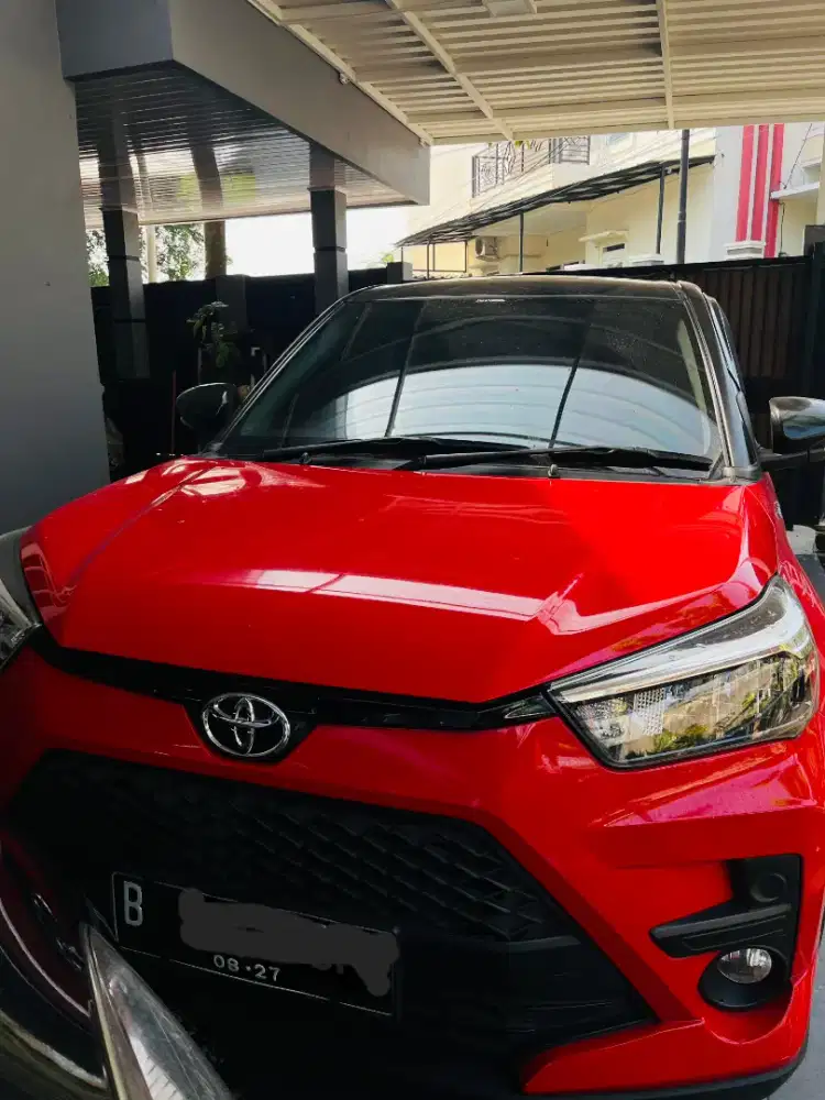 Dijual Raize Turbo G matic Warna Merah