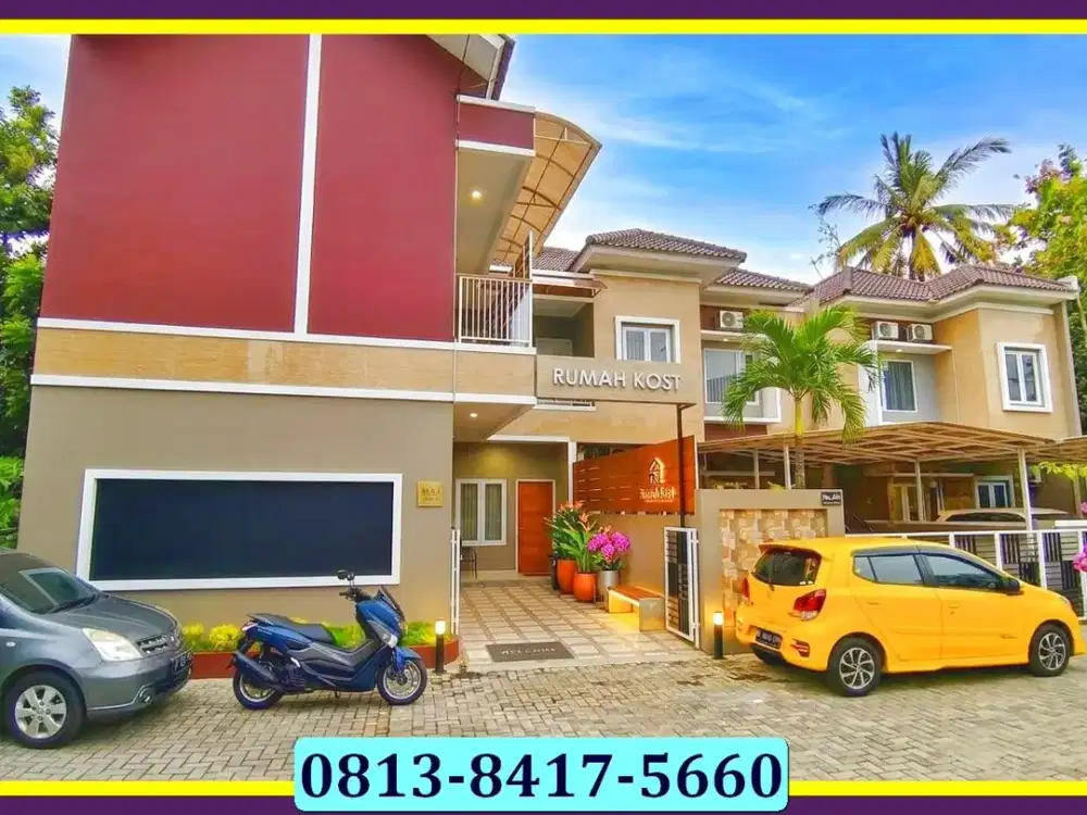 Jual Cepat BU Kost Putra aktif Utara Hyatt Palagan JOGJA