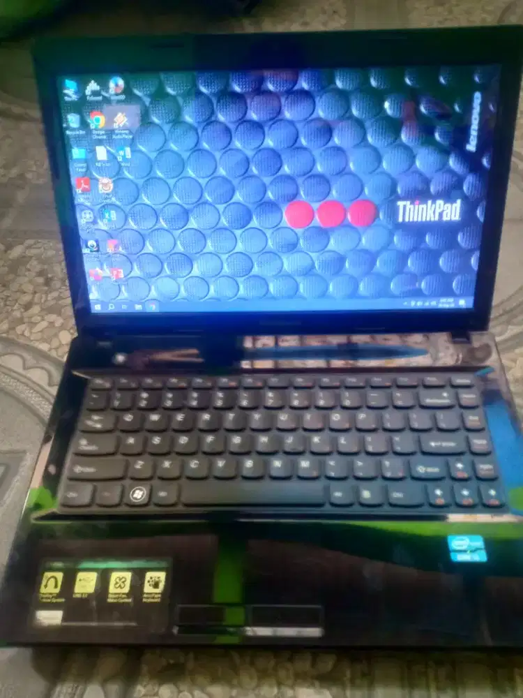 Laptop Lenovo G480 Core i3 Ram 4gb HDD 500gb Batre 2 jam