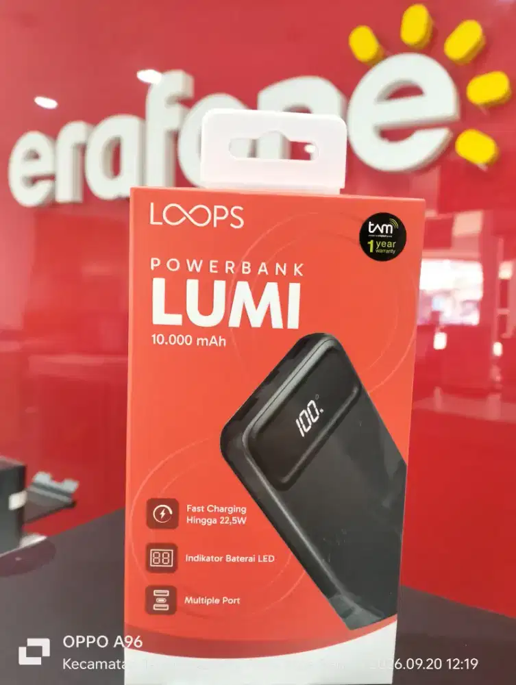 Promo Menarik Power Bank dari Loops di Erafone Ruko Antasari