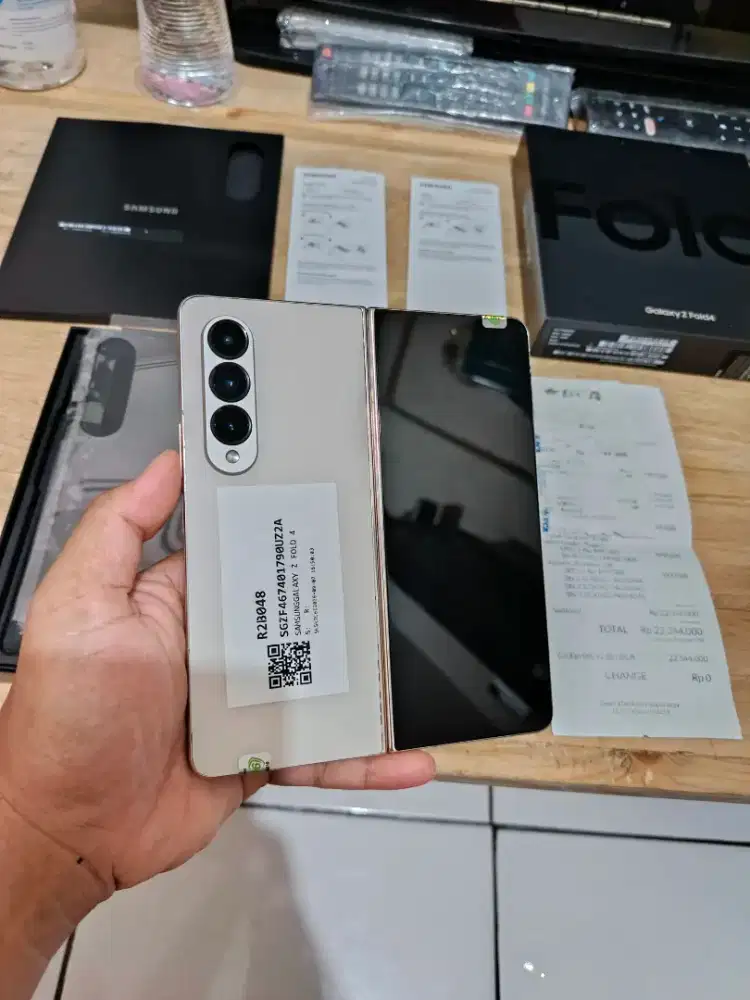 JUAL CEPAT SAMSUNG Z FOLD 4 5G 12/256 GB RESMI SEIN SECOND MURAH