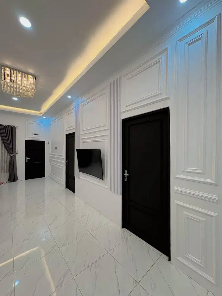 wall moulding gypsum atau pvc