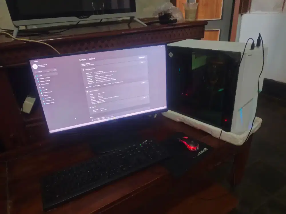 PC FULLSET Tinggal Pakai.