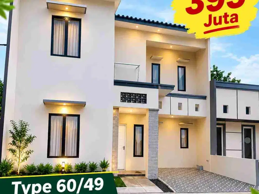 Rumah cash 2 lantai murah dan berkualitas