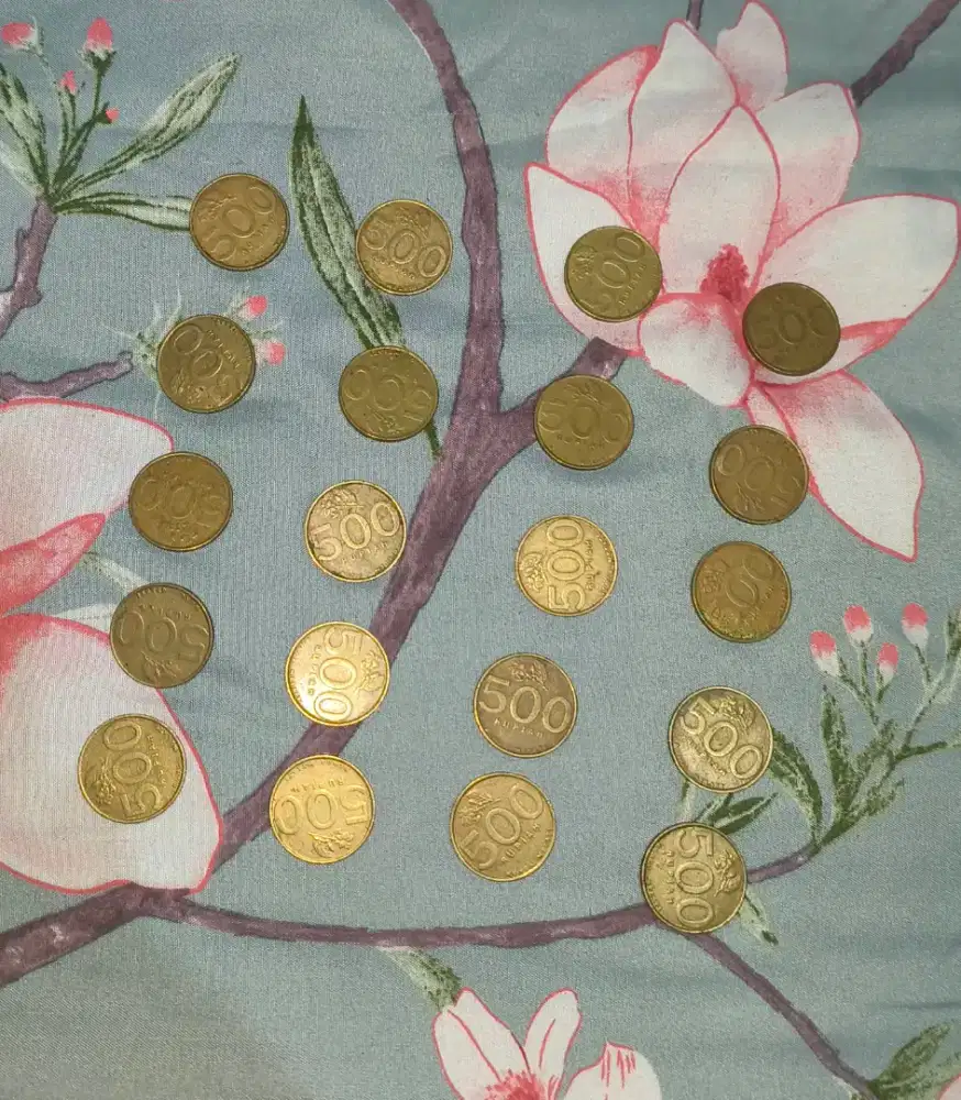 Koleksi Coin 500 Bunga