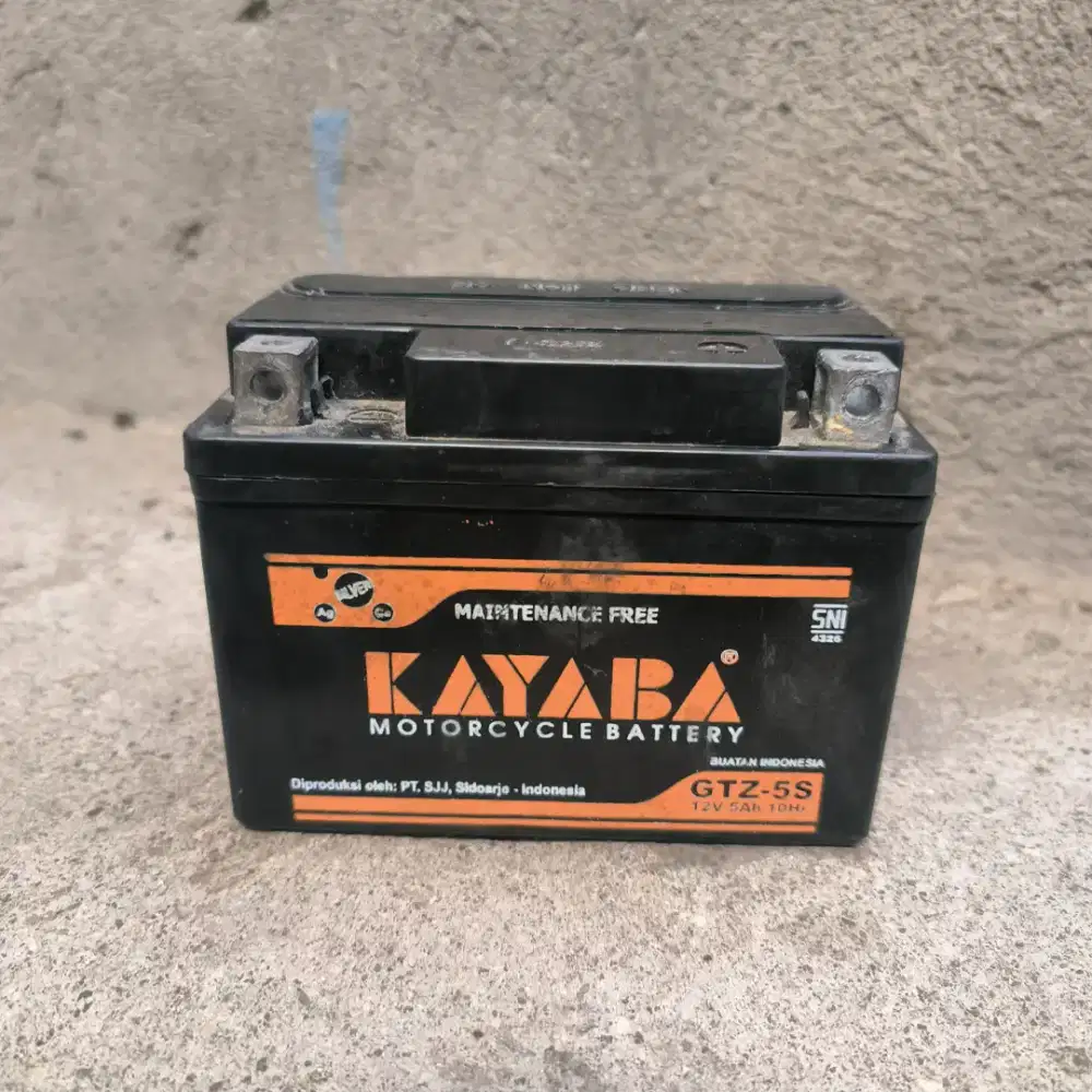 AKI MOTOR KAYABA GTZ 5S BEKAS