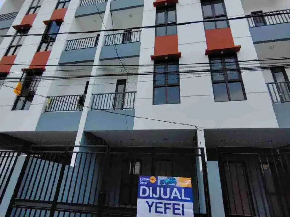 Hot sale rumah baru Kemayoran 3 lantai 4.2 x 15 hanya 1.67m minat ?