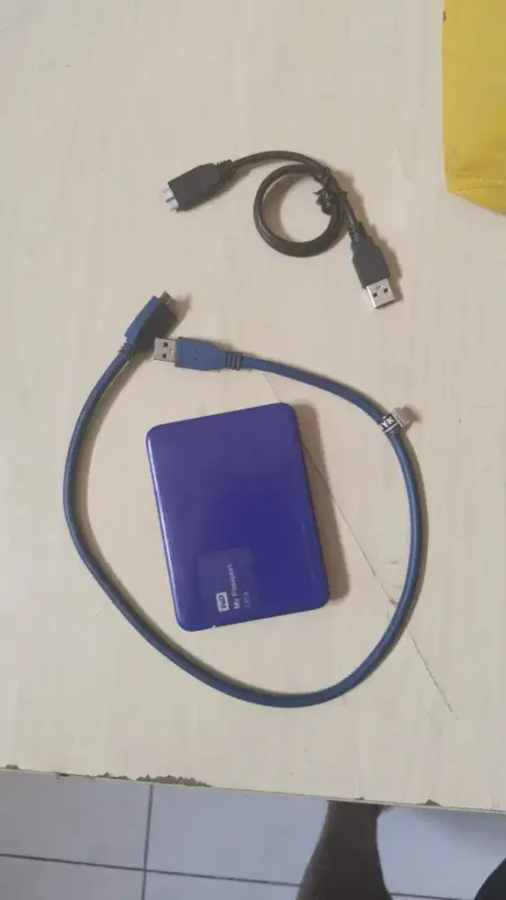 Dijual cepat WD My Passport Ultra 1 Tera HD Hard Disk Hardisk External