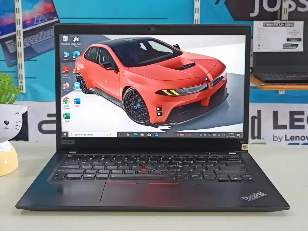 Laptop bekas Lenovo Thinkpad T14 Gen1 Ram 16GB, Ryzen 5 pro