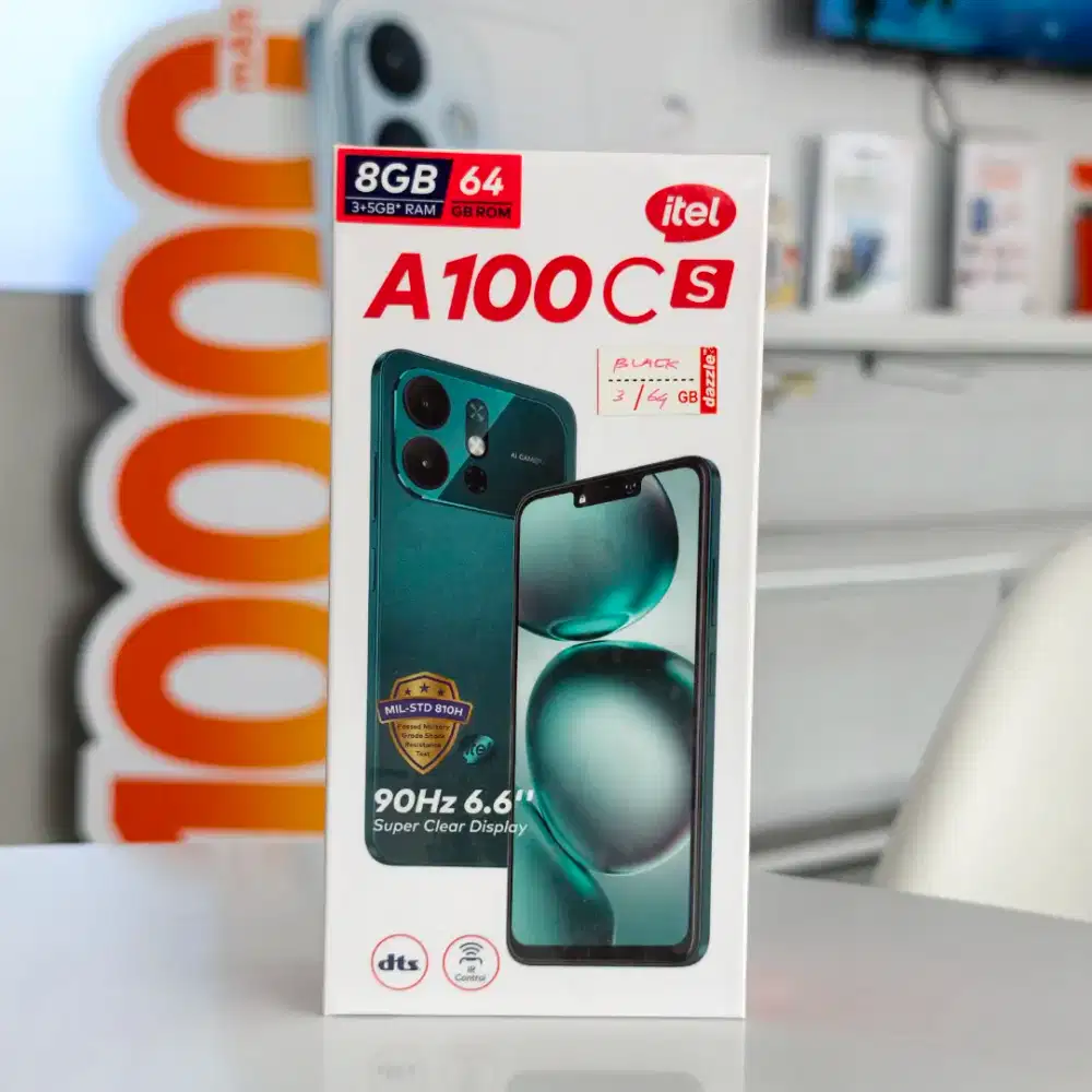 ITEL A100CS RAM 3/64 NEw