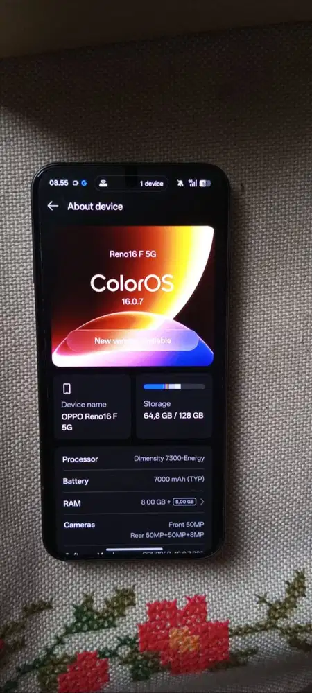 Oppo reno 16f 5G