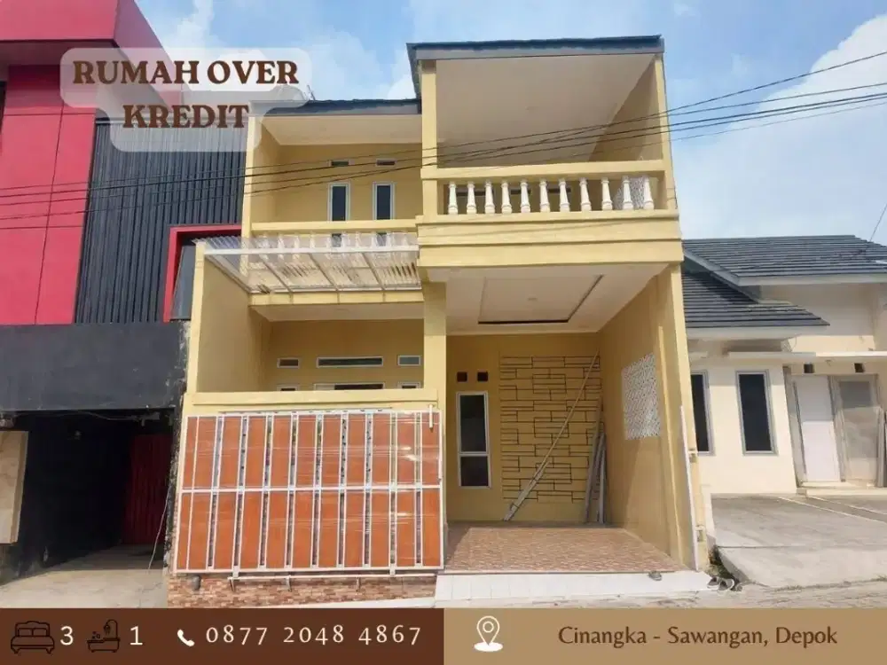 OVER KREDIT 2LT 55JT dekat UNPAM di Cinangka Sawangan Depok