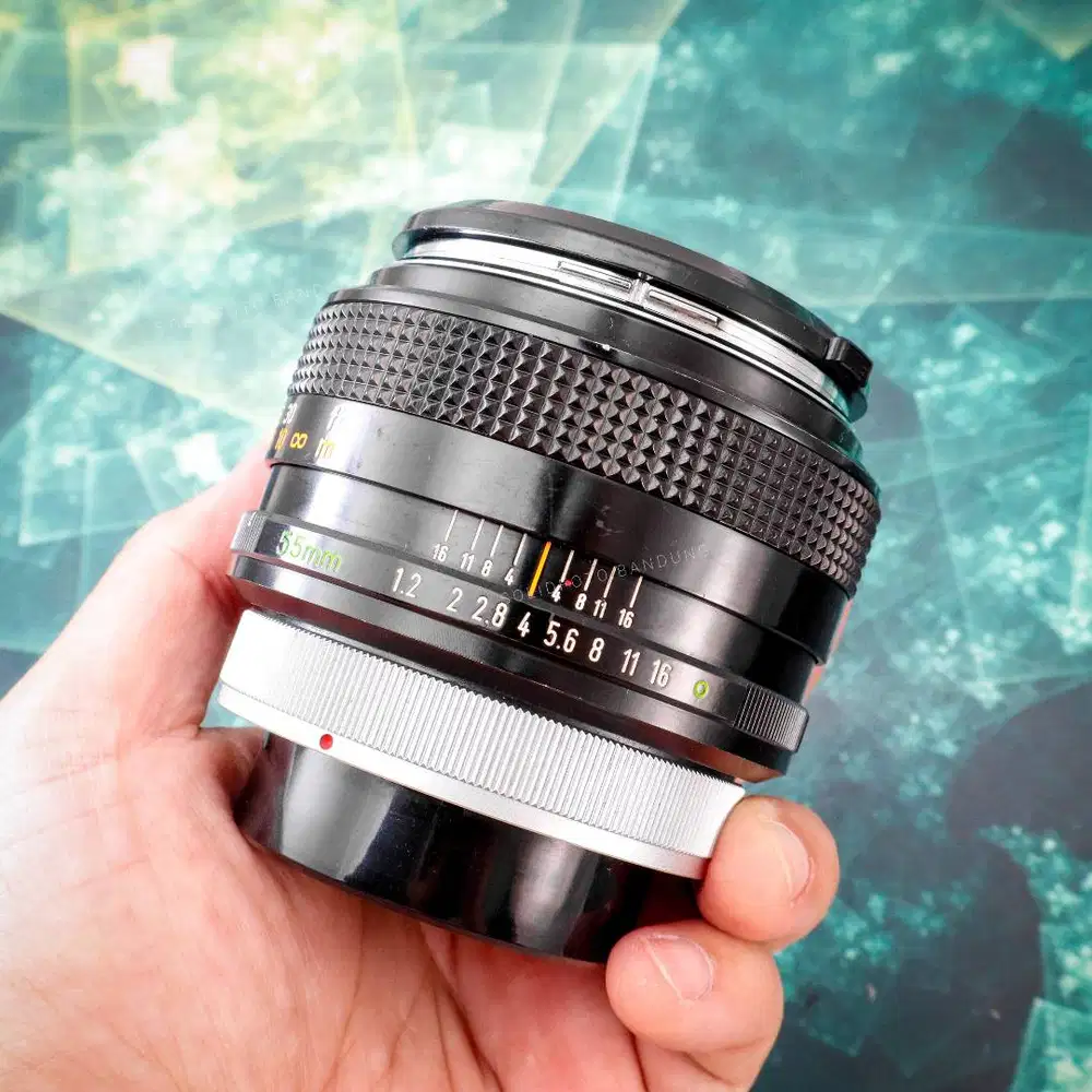 Canon FD 55mm f1.2 Chrome Nose. Pre SSC. Used Mulus. Vintage manual le