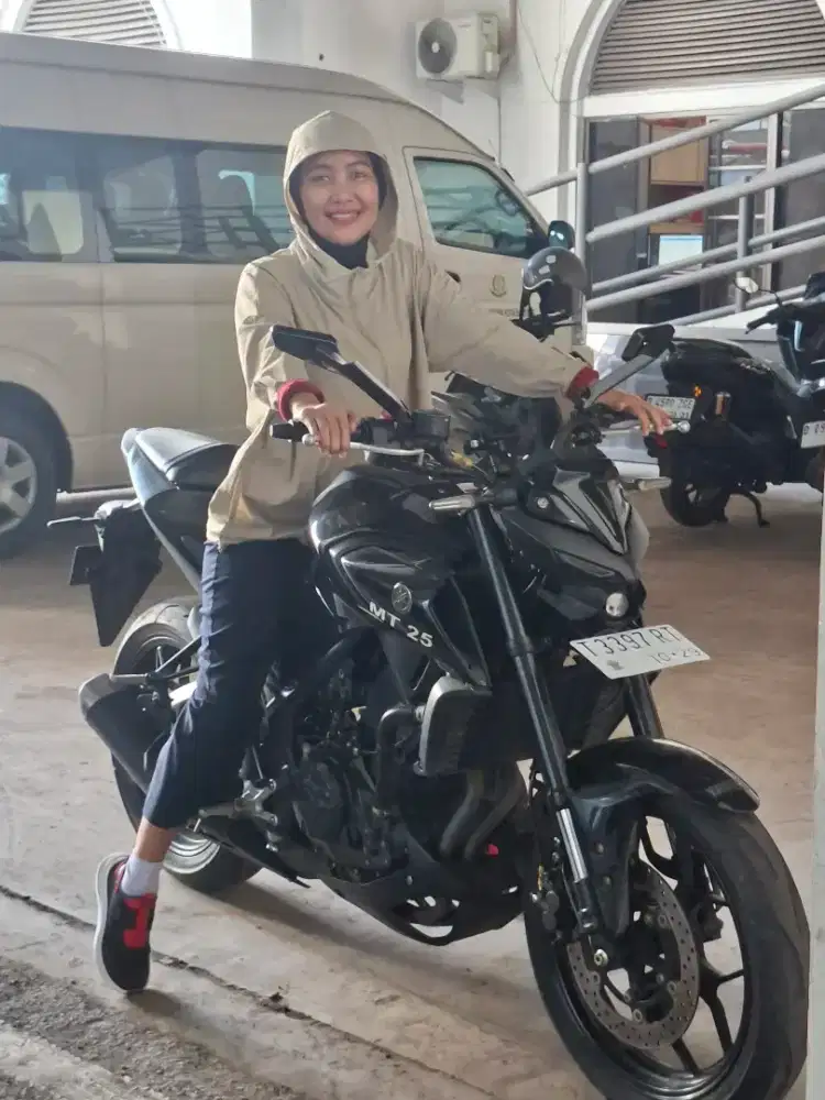 Mt 25 hitam siap touring jaub