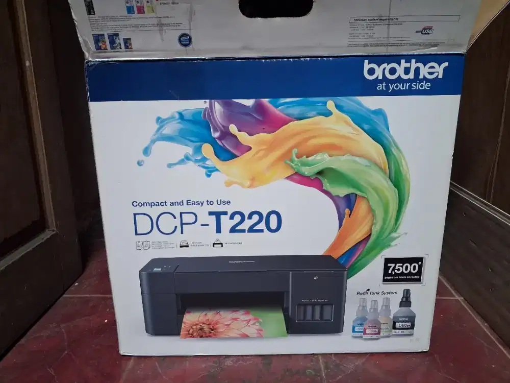 Di jual Printer second penggunaan belum.lama, type Brother DCP-T220