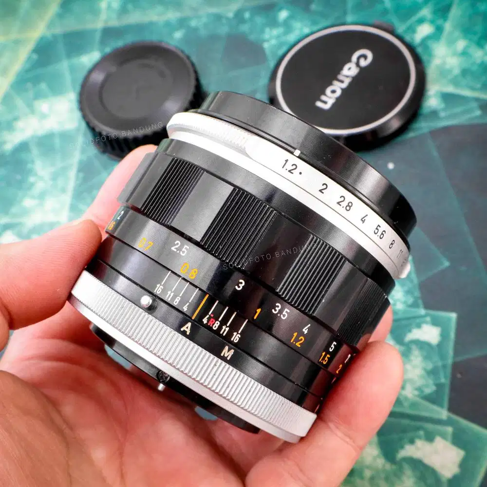 Canon FL 55mm f1.2. Used Mulus Sekali. Vintage manual lens