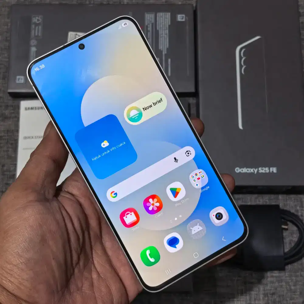 Samsung S25 Fe 5G Sein 8/256 Mulus Fullset Ori Garansi Aktif