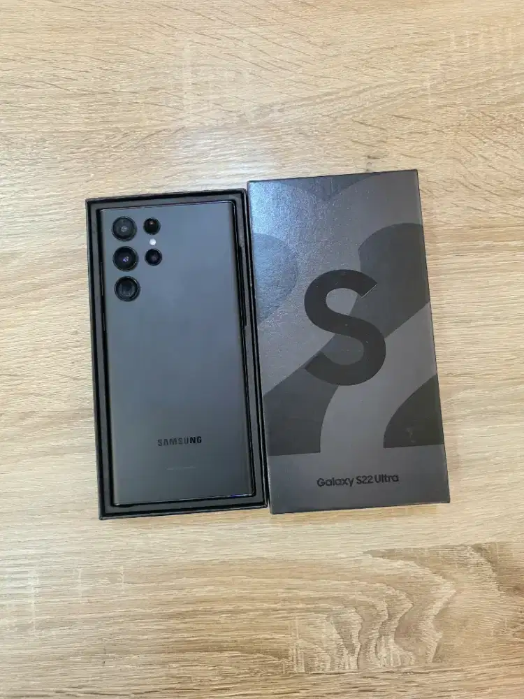 SAMSUNG S22 ULTRA 12/512GB SEIN FULLSET ORIGINAL