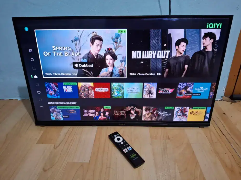 Smart TV COOCAA 32Z72 Display 32inch Thin Bazel Minus Dikit Normal