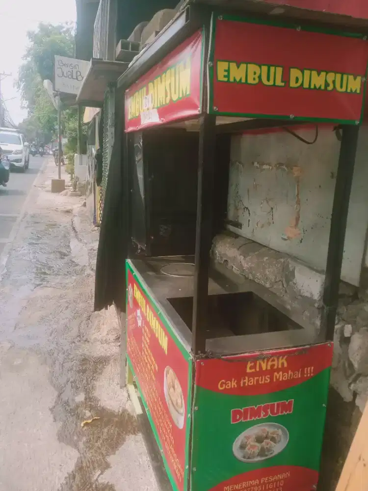 Gerobak jualan usaha
